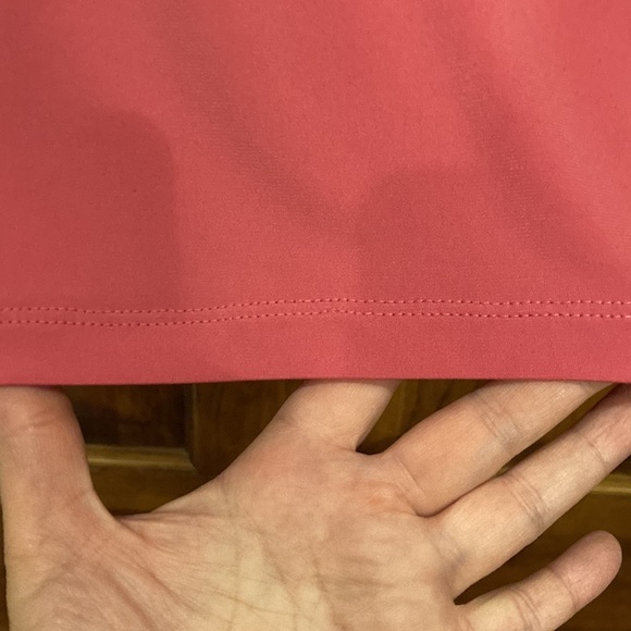 1X CJ Banks PInk Top with Gathered Sides - Picture 7 of 11